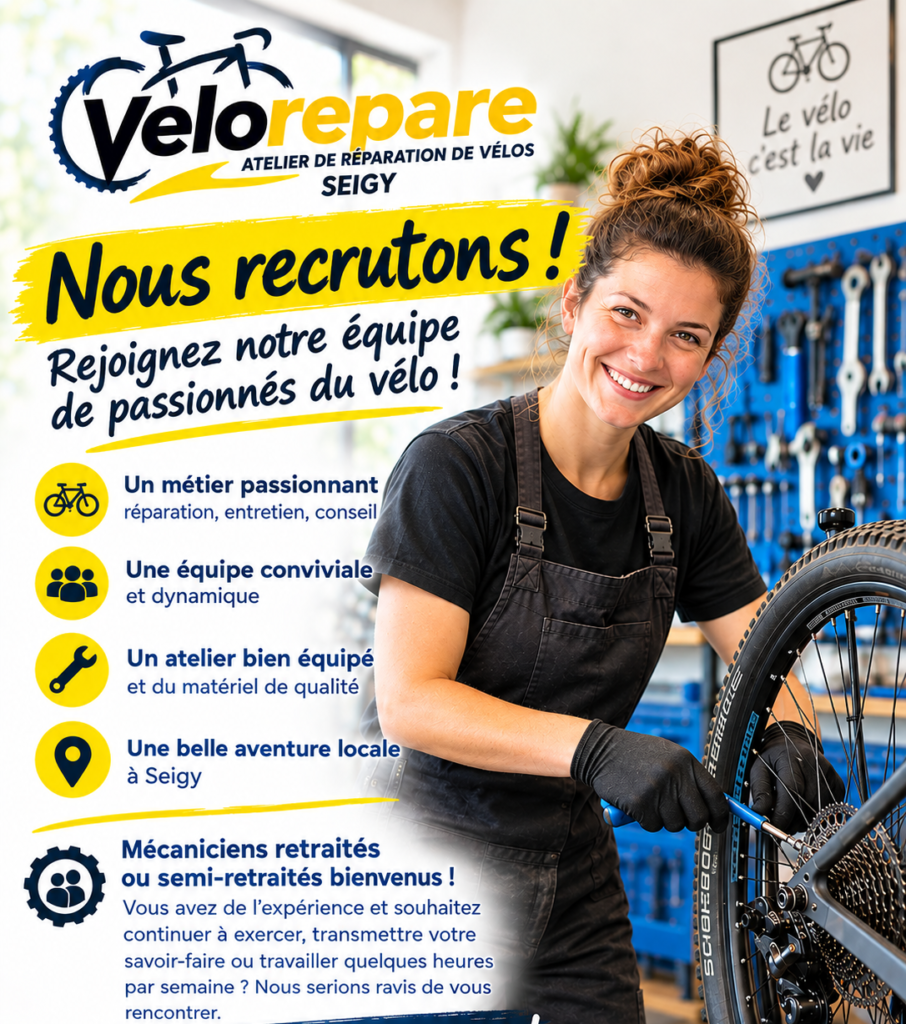 Rejoignez l’équipe Velorepare
